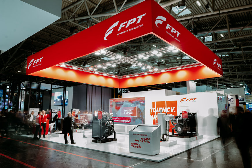 FPT INDUSTRIAL PRESENTA LA SUA LINEA COMPLETA DI MOTORI PER LE MACHINE MOVIMENTO TERRA AL BAUMA